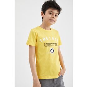 DeFacto F8992A4Z16HSWT34 Baskılı Erkek Çocuk Erkek Çocuk T-shirt