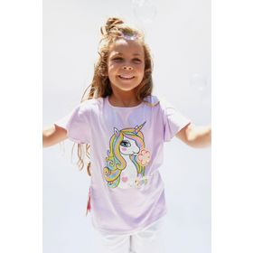 DeFacto F8994A4Z16HSWT34 Baskılı Erkek Çocuk Polo Erkek Çocuk T-shirt