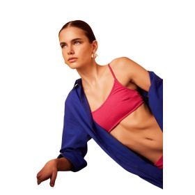 DeFacto Fall İn Love Regular Fit Bürümcük Pembe Kadın Bikini