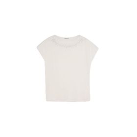Defacto G3285AX26SP WT32 Beyaz Kadın T-Shirt