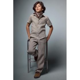 DeFacto G5094A826SP %100 Keten Erkek Çocuk Pantolon
