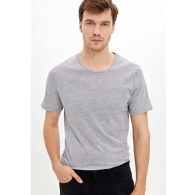 Defacto G5720AZ17SMTR113 Ekstra Slim Fit Basic Erkek T-shirt