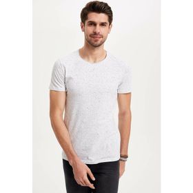 Defacto G5720AZ17SMTR113 Ekstra Slim Fit Basic Erkek T-shirt