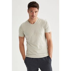 Defacto G5720AZ17SMTR113 Ekstra Slim Fit Basic Erkek T-shirt