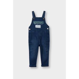 DeFacto G6696A526SP %100 Pamuk Nakışlı Jean Erkek Bebek Tulum