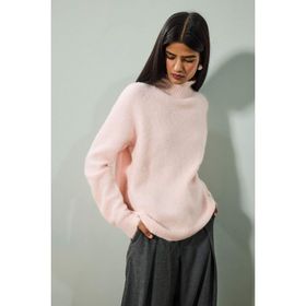 DeFacto G6949AX26SP PN623 Pembe Yün Alpaka Triko Kadın Kazak