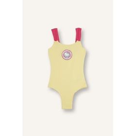 DeFacto G8683A526HS Hello Kitty Sarı Kız Bebek Mayo