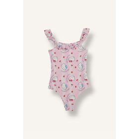 DeFacto G8691A526HS Hello Kitty Leylak Kız Çocuk Mayo
