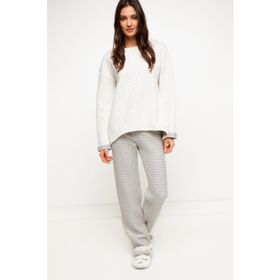 DeFacto H0650AZ.17SM.PN153 Pembe Desenli Kadın Pijama Takımı