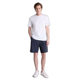 DeFacto H2742AX26SP Lacivert-NV135 Erkek Regular Fit Cepli Kısa Boy Poplin Şort
