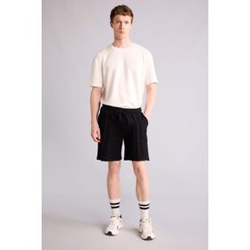 DeFacto H4716AX26SM Siyah-BK81 Erkek Regular Fit Şort