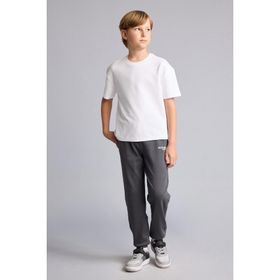 DeFacto H5731A826AU Antrasit %100 Pamuk Baskılı Oversize Erkek Çocuk Pantolon