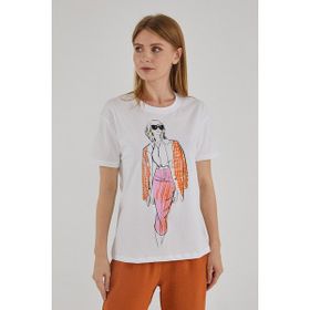 Defacto I1127AZ18SPWT34 Baskılı Kadın T-Shirt