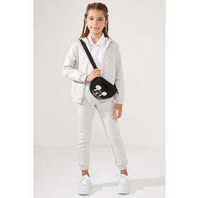 Defacto I1162A618SPBK27 Jogger Model Desenli Kız Çocuk Eşofman Altı