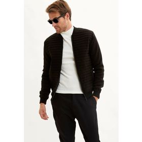 Defacto I3234AZ18SPKH55 Slim Fit Triko Erkek Hırka