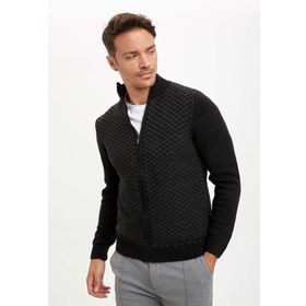 Defacto I3234AZ18SPKH55 Slim Fit Triko Erkek Hırka