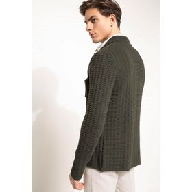 Defacto I3234AZ18SPKH55 Slim Fit Triko Erkek Hırka