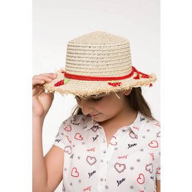 Defacto I8676A6-18SM-BG33 Bej Kız Çocuk Çocuk Şapka