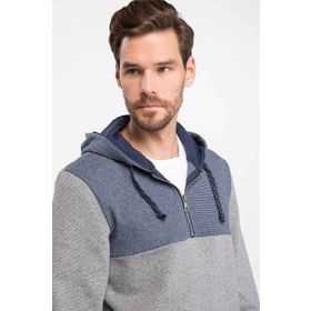 Defacto J2988AZ.18WN.GR210 Erkek Kapşonlu Sweatshirt