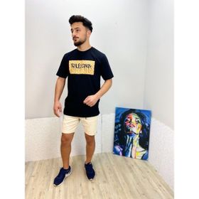 Defacto J3647AZ18SMBK46 Baskılı Kadın T-Shirt