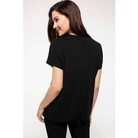 Defacto J3647AZ18SMBK46 Baskılı Kadın T-Shirt
