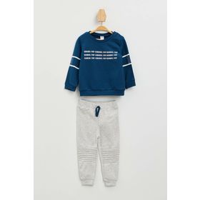 Defacto J5642A2.18SM.BE480 Baskılı Erkek Bebek Pijama Takımı