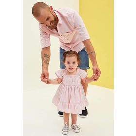 Defacto J8351A219HSRD264 Kolsuz Büzgülü Kız Bebek Elbise