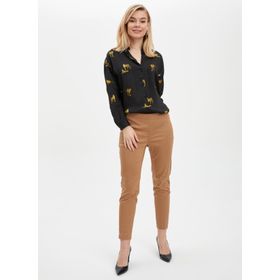 Defacto J8743AZ.19SP.BG337 Bej Valentina Cigarette Kadın Pantolon
