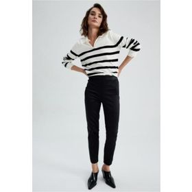 DeFacto J8743AZ23SM Valentina Cigaret Saten Kadın Pantolon