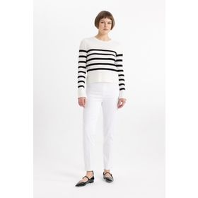 DeFacto J8743AZ23SM Valentina Cigaret Saten Kadın Pantolon