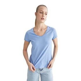 DeFacto K1507AZ V Yaka Basic Relax Fit Kısa Kollu Tişört