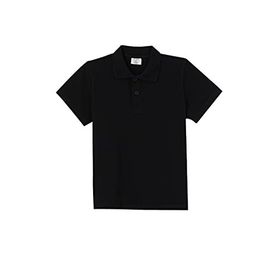 DeFacto K1689A6 Polo Yaka Kısa Kollu Siyah Erkek Çocuk T-Shirt
