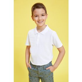 DeFacto K1689A6 Polo Yaka Kısa Kollu Siyah Erkek Çocuk T-Shirt