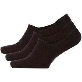 DeFacto K5310AZNS BK23 Basic 3'lü Erkek Babet Çorabı