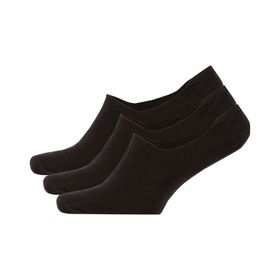 DeFacto K5310AZNS BK23 Basic 3'lü Erkek Babet Çorabı
