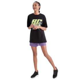 DeFacto Kadın Regular Fit Basic Şort, Mor Karışım , XS Şort