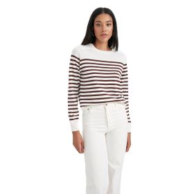 DeFacto Kadın Regular Fit Bisiklet Yaka Kazak, Kahverengi, XL Kazak