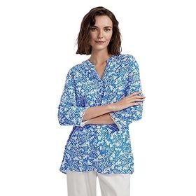 DeFacto Kadın Traditional Regular Fit Bisiklet Yaka Uzun Kollu Gömlek, N/A, S Tunik