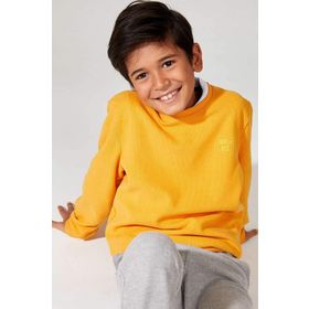 Defacto L0311A6.19AU.YL369 Sarı Erkek Çocuk Uzun Kollu Sweatshirt