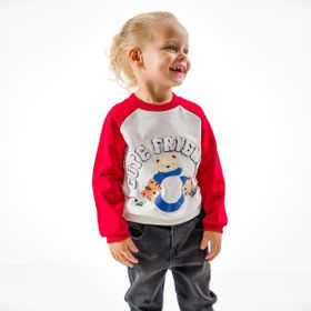 Defacto L0311A6.19AU.YL369 Sarı Erkek Çocuk Uzun Kollu Sweatshirt