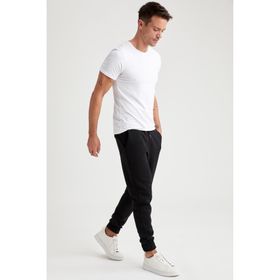 Defacto L1792AZ.19AU.BK27 Siyah Extra Slim Fit Jogger Erkek Eşofman Altı