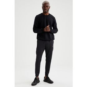Defacto L1792AZ.19AU.BK27 Siyah Extra Slim Fit Jogger Erkek Eşofman Altı