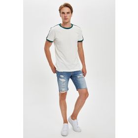 DeFacto L3047AZ19SMNM28 Slim Fit Erkek Şort