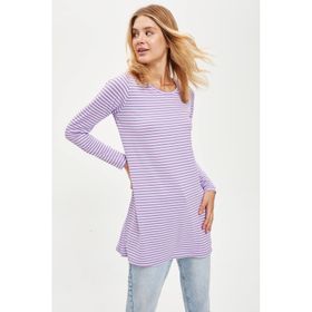 Defacto L3347AZ.19SM.YL84 Sarı Kapüşonlu Sırtı Baskılı Uzun Kollu Kadın Sweatshirt