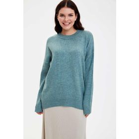 DeFacto L7677AZ19WNGN50 Relax Fit Triko Tunik