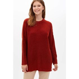 DeFacto L7677AZ19WNGN50 Relax Fit Triko Tunik