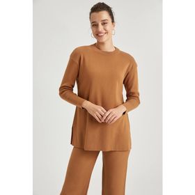 DeFacto L7677AZ19WNGN50 Relax Fit Triko Tunik