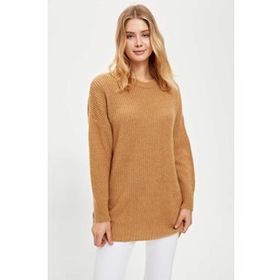 DeFacto L7677AZ19WNGN50 Relax Fit Triko Tunik