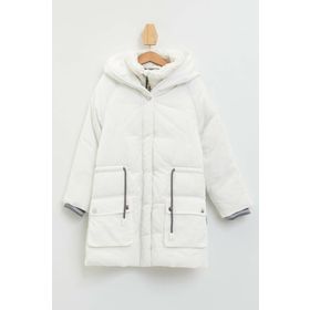 DeFacto M0320A619WNGR362 Gri Şardonlu Baskılı Kapüşonlu Erkek Çocuk Sweatshirt