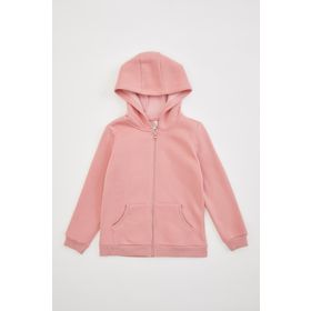 DeFacto M0320A619WNGR362 Gri Şardonlu Baskılı Kapüşonlu Erkek Çocuk Sweatshirt